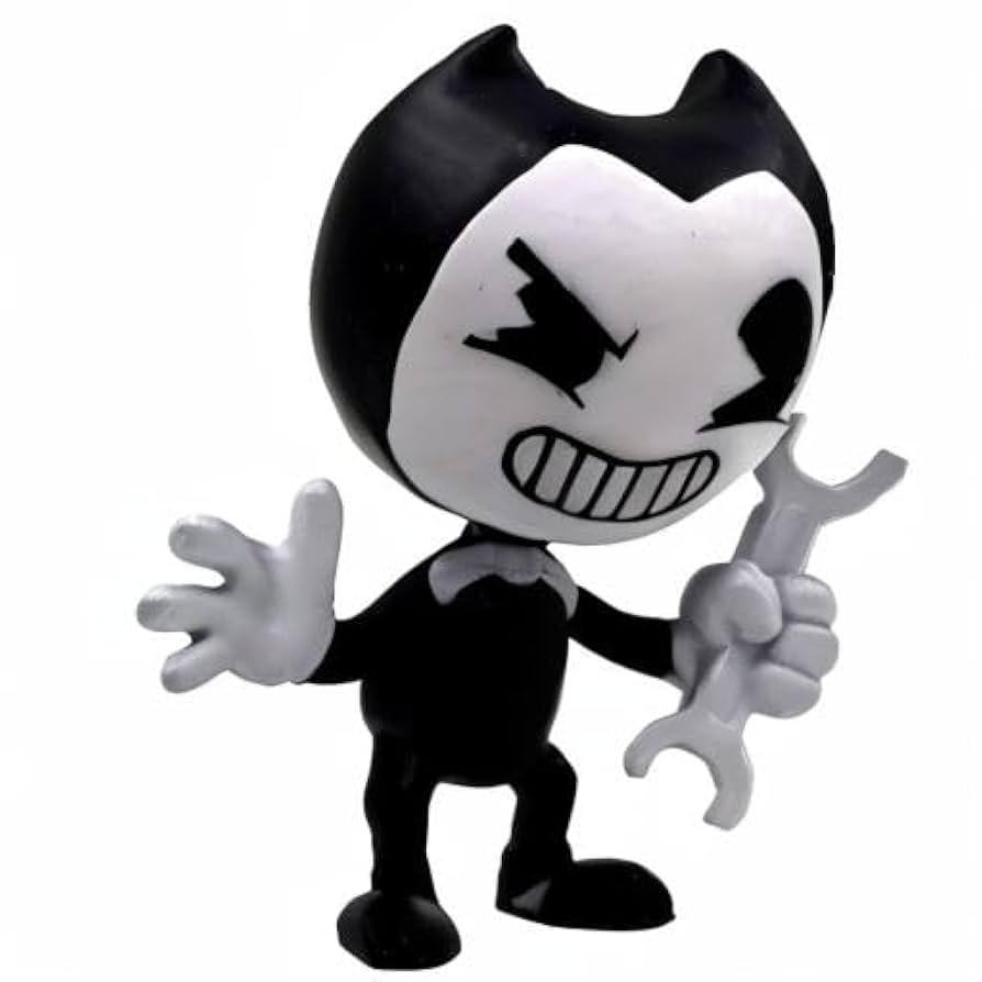 bendy and the ink machine フィギュア セット Amazon.com: Bendy Collectible Figure Pack -2.5